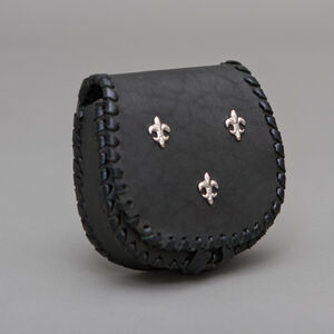 Mittelalter Ledergürteltasche 4
