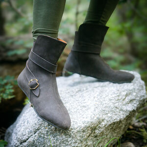 Mittelalter Lederstiefeletten „Jägerin“