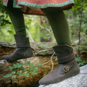 Mittelalter Lederstiefeletten „Jägerin“