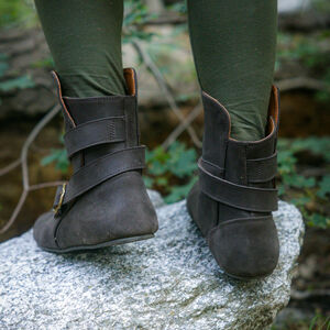 Mittelalter Lederstiefeletten „Jägerin“