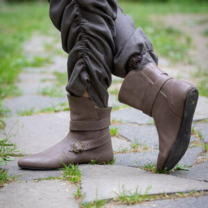 Mittelalter Lederstiefeletten „Jägerin“