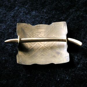 Mittelalter Schliesse Aus Messing Mit Keltischem Motiv-3