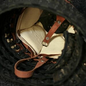 Mittelalter Slawischer Helm, Kegelform Mit Gesichtsmaske