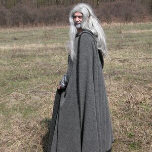 Mittelalter Umhang Aus Reiner Wolle.