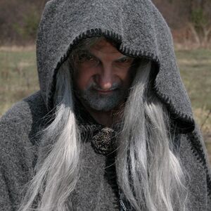 Mittelalter Umhang Aus Reiner Wolle.