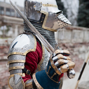 Mittelalter Beckenhaube „Die Wache des Königs”