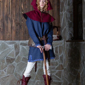 Mittelalterliche Lederstiefel für Frauen