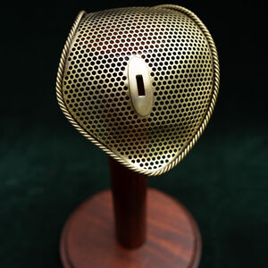 Perforierte Parierstange für Säbel mit Seilkanten von ArmStreet