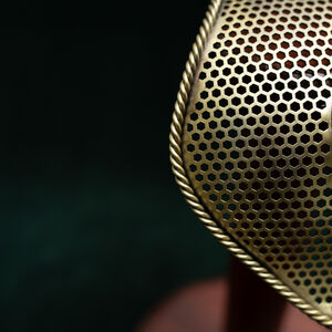 Perforierte Parierstange für Säbel mit Seilkanten von ArmStreet