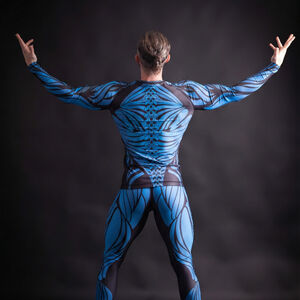 Rashguard-Spathose „Futura“ mit elastischer Kompression für Schwertkampf