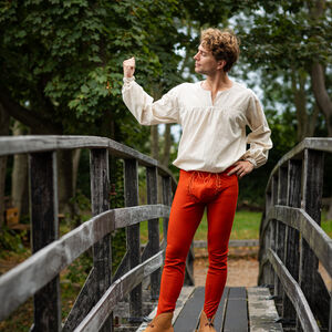 Renaissance Herrenhemd „Heckenritter“, kurze Tunika