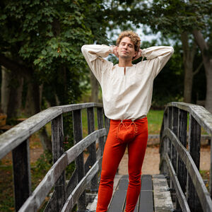 Renaissance Herrenhemd „Heckenritter“, kurze Tunika