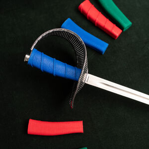 Säbelgriff in leuchtenden Farben | Teile für HEMA-Waffen