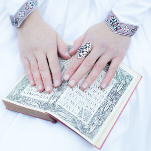 Sale: Fantasy-Ring aus Melchior