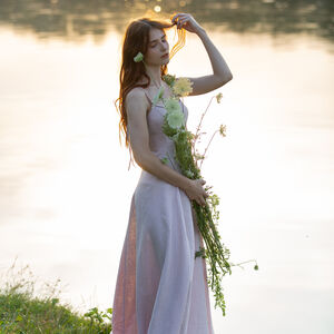 Sale: Feines Leinenhemd mit Textilseileinfassung „Anmut“ | Farbe Natur