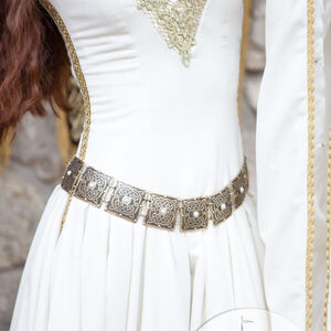 Sale: Geätzter Frauengürtel aus Messing „Die Akkolade“