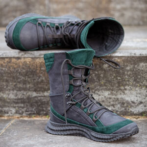 Sale HEMA Stiefel „Drachen” Sport Edition | Mattschwarzes Leder | EU-Größe 42