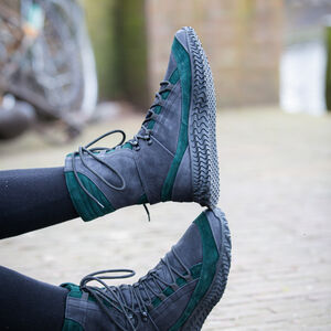 Sale HEMA Stiefel „Drachen” Sport Edition | Mattschwarzes Leder | EU-Größe 42