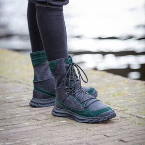 Sale HEMA Stiefel „Drachen” Sport Edition | Mattschwarzes Leder | EU-Größe 42