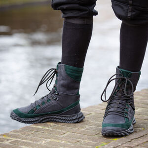 Sale HEMA Stiefel „Drachen” Sport Edition | Mattschwarzes Leder | EU-Größe 42