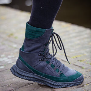 Sale HEMA Stiefel „Drachen” Sport Edition | Mattschwarzes Leder | EU-Größe 42