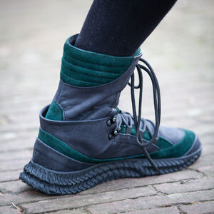 Sale HEMA Stiefel „Drachen” Sport Edition | Mattschwarzes Leder | EU-Größe 42