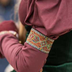 Sale Kleid „Prinzessin im Exil“ | Burgunderrot