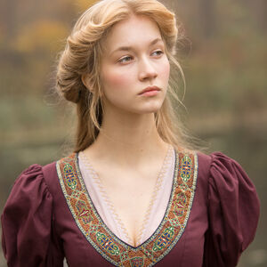 Sale Kleid „Prinzessin im Exil“ | Burgunderrot