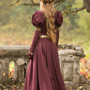 Sale Kleid „Prinzessin im Exil“ | Burgunderrot