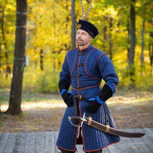 Sale: Langer Gambeson für SCA WMA „Erster Schutz” Sport-Edition | Weinrot | Größe S