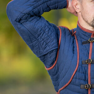 Sale: Langer Gambeson für SCA WMA „Erster Schutz” Sport-Edition | Weinrot | Größe S