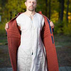 Sale: Langer Gambeson für SCA WMA „Erster Schutz” Sport-Edition | Weinrot | Größe S