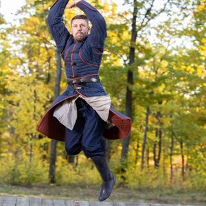 Sale: Langer Gambeson für SCA WMA „Erster Schutz” Sport-Edition | Weinrot | Größe S