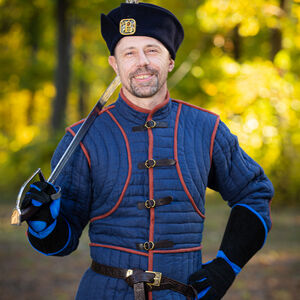 Sale: Langer Gambeson für SCA WMA „Erster Schutz” Sport-Edition | Weinrot | Größe S