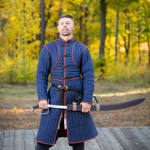 Sale: Langer Gambeson für SCA WMA „Erster Schutz” Sport-Edition | Weinrot | Größe S