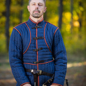 Sale: Langer Gambeson für SCA WMA „Erster Schutz” Sport-Edition | Weinrot | Größe S