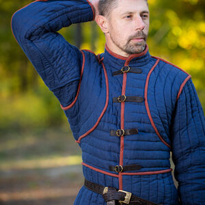 Sale: Langer Gambeson für SCA WMA „Erster Schutz” Sport-Edition | Weinrot | Größe S