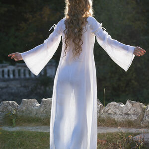 Sale: Leinenhemd „Renaissance Erinnerung“ | Weißes feines Leinen