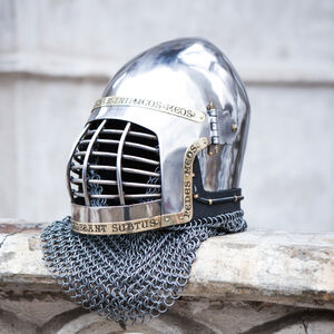 Sale: Mittelalter Beckenhaube „Die Wache des Königs“ | Größe L/XL