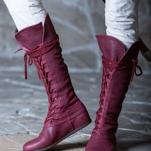 Sale Mittelalter Fantasy-Stiefel für Damen „Zauberwald“ | Einzigartiges Angebot