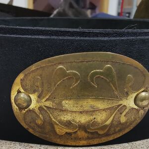 Sale Mittelalter Gürtel „Elf“ | Schwarzes Leder