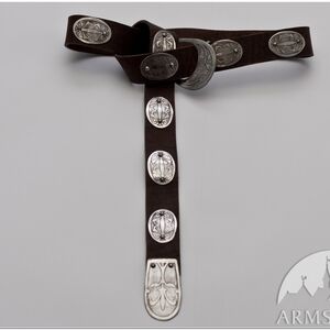 Sale Mittelalter Gürtel „Elf“ | Schwarzes Leder