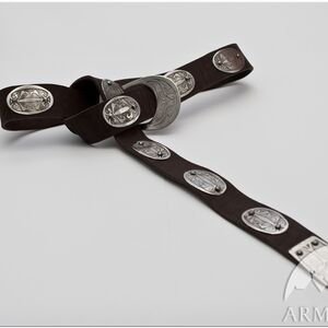 Sale Mittelalter Gürtel „Elf“ | Schwarzes Leder