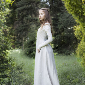 Sale Mittelalter Kleid „Die Zauberin“ | Grünes Leinen