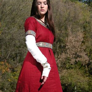 Sale Mittelalter Kleidung aus Franken: Tunika und Kleid | Dunkelblau