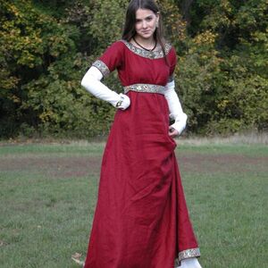 Sale Mittelalter Kleidung aus Franken: Tunika und Kleid | Dunkelblau
