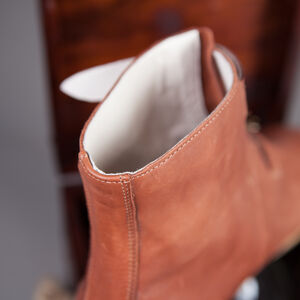 Sale: Mittelalter knöchelhohe Stiefel aus Leder | Einmaliges Angebot