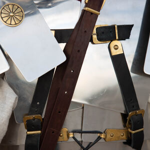 Sale: Römisches dekoratives Gladius mit Scheide „Cassius” | Messing hat sich verdunkelt