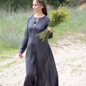 Sale: Unterkleid für Damen aus Leinen „Trea die Ruhige” | Helllila, feines Leinen