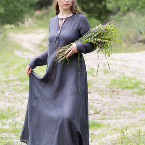 Sale: Unterkleid für Damen aus Leinen „Trea die Ruhige” | Helllila, feines Leinen